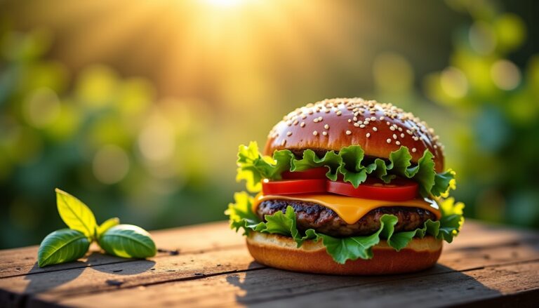 Recettes maison : préparez un burger savoureux avec des produits locaux