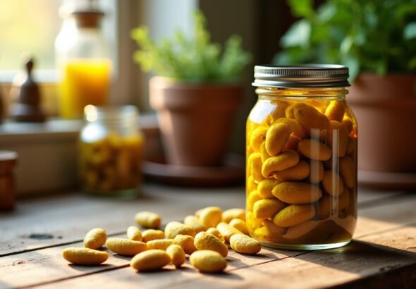 Découvrez la recette authentique des pickles de graines de moutarde maison