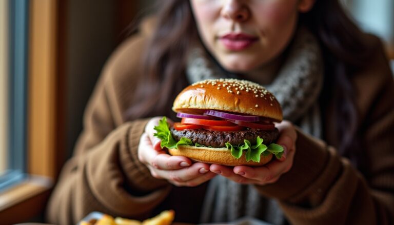 Dégustez un burger hivernal plein de chaleur et de réconfort