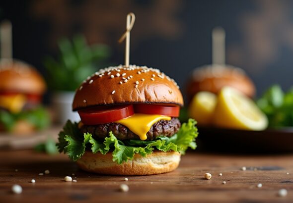 Burger maison idéal : l'impact surprenant des fécules bio pour une saveur inégalée