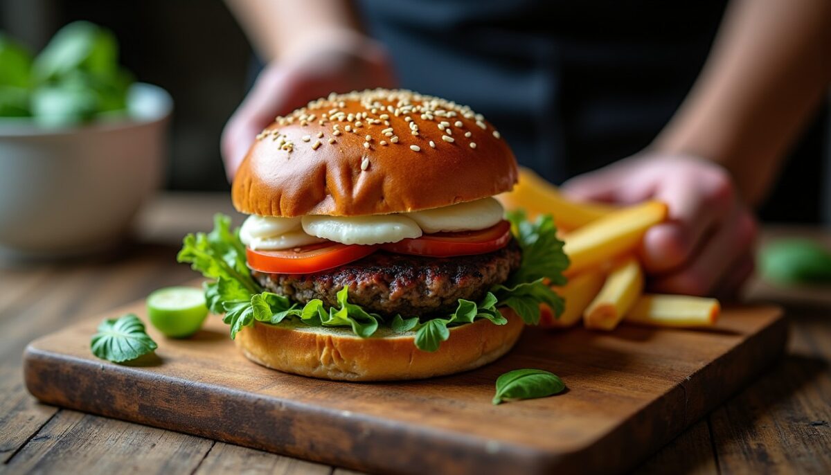 Burger à la mozzarella : recette gourmande et conseils essentiels pour réussir