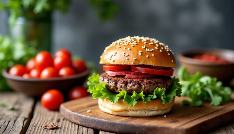 Burger maison sain : découvrez les ingrédients essentiels et la recette simple à réaliser