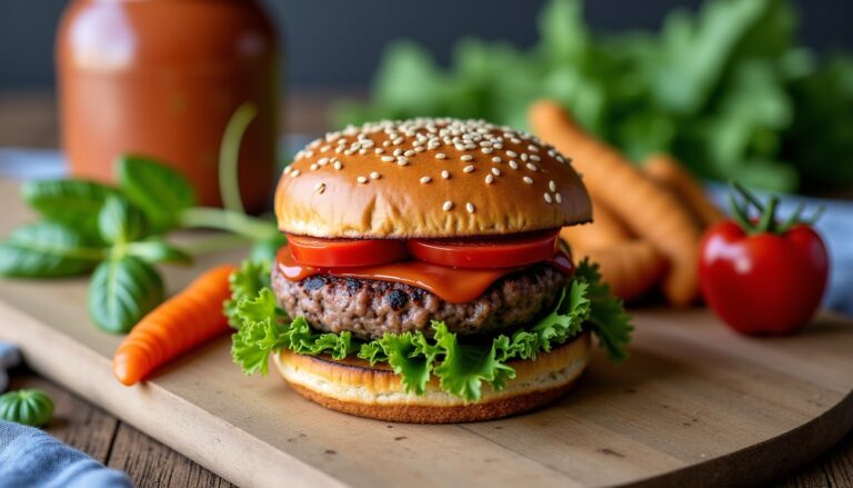 Sauce burger healthy : la recette gourmande et légère pour un plaisir sans culpabilité