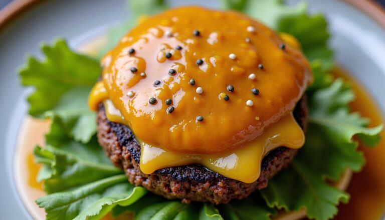 Recette express et savoureuse : la sauce moutarde-miel irrésistible pour vos burgers