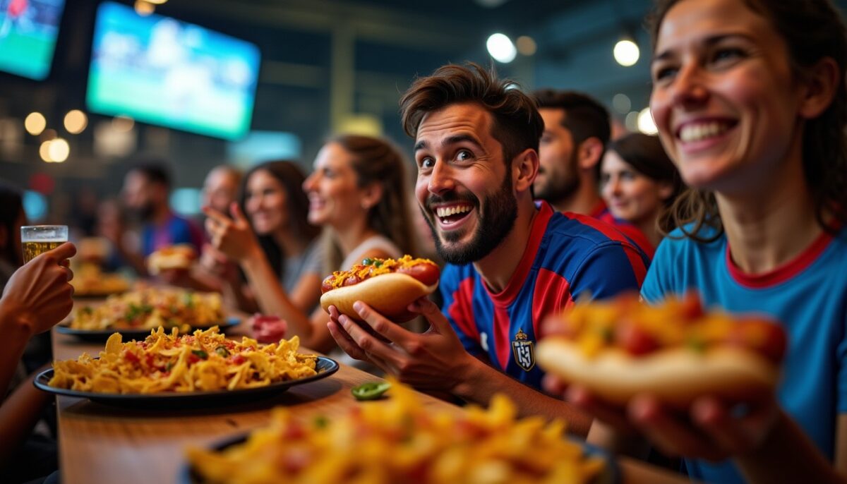 Entre passion du foot et délices culinaires : les mets préférés des supporters lors des grandes rencontres