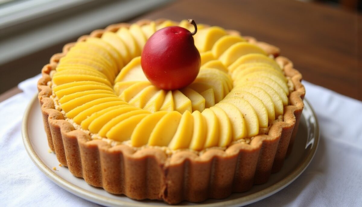 La tarte aux pommes sans pâte des Carnets de Julie : recette précise et conseils malins de Julie Andrieu