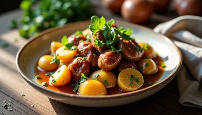 Salade tiède de gésiers et pommes de terre : la recette savoureuse et complète à découvrir