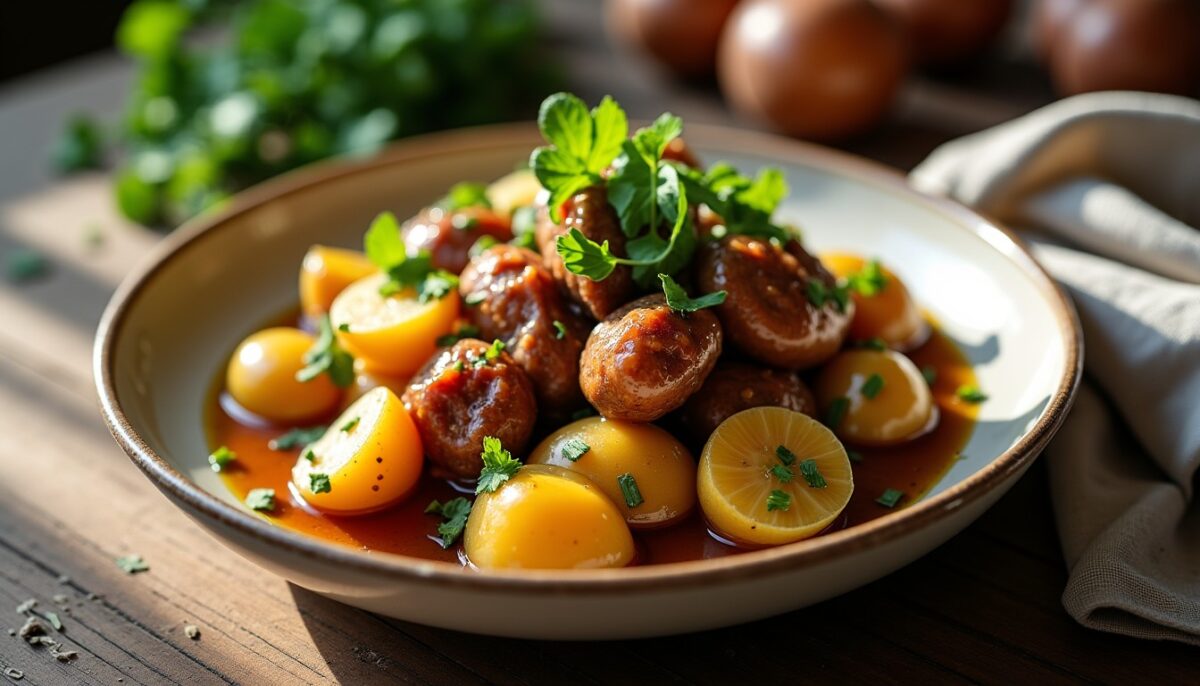 Salade tiède de gésiers et pommes de terre : la recette savoureuse et complète à découvrir