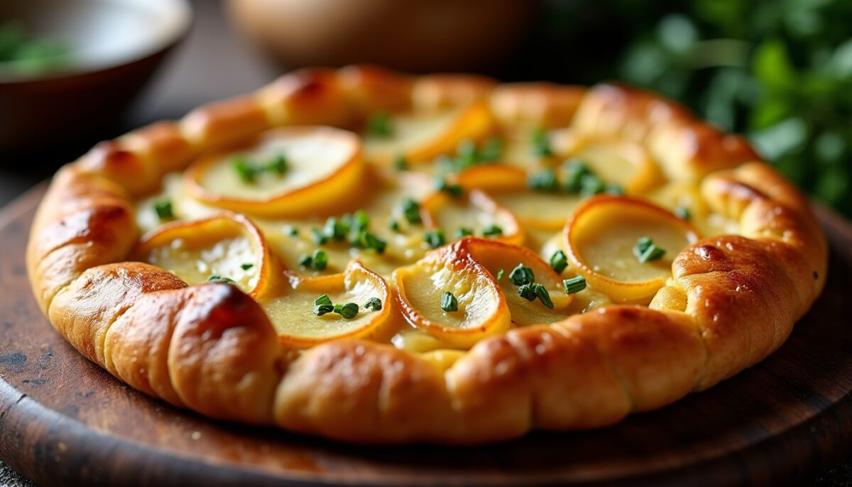 Recette pas à pas : galette de pommes de terre aux oignons, croustillante à souhait
