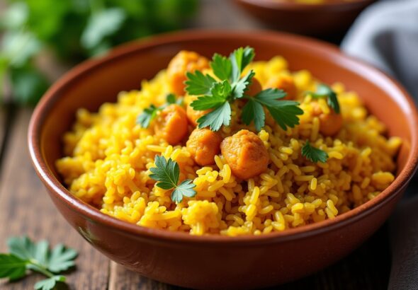 Préparez une sauce curry onctueuse pour riz en seulement 10 minutes : rapide et savoureuse